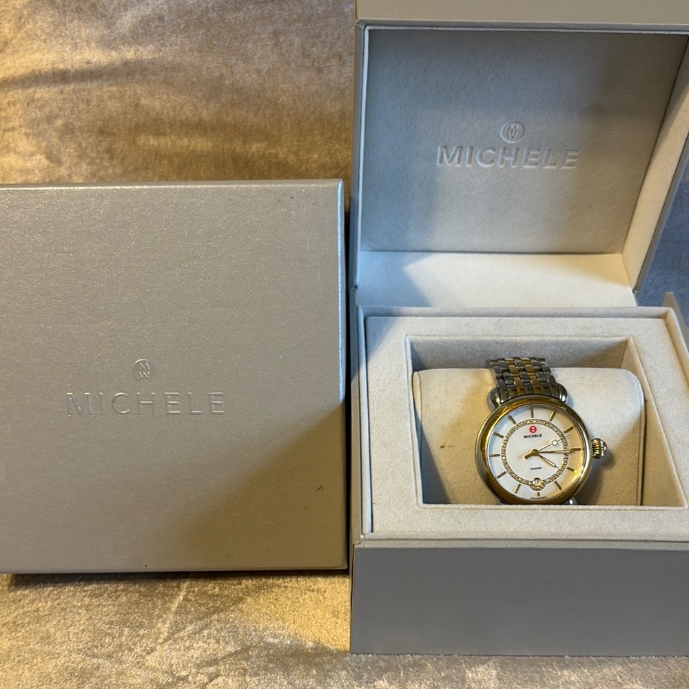 Michele Two-Tone Watch - Picture 5 of 8